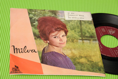''MILVA 7'''' DA SOLO A SOLA ORIGINALE 1961 EX''