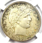 1908 Barber Half Dollar 50C - NGC Uncirculated Details (MS UNC) - Rare Coin!