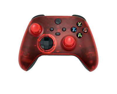Microsoft Xbox Series X / S Wireless Controller - Custom Clear Transparent