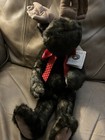 Boyds Bear Magillacuddy Moose Plush Stuffed Animal Red Bow 21 Inch Collectible