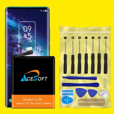 Superior Quality4600mAh Replacement Battery Tools for TCL 20 Pro 5G T810S Phones