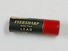 Vintage Eversharp Red Top Medium Standard 1-3/8" Pencil Leads 36pcs USA - BLACK