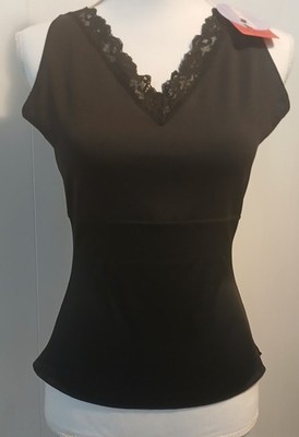 Spanx V-neck Lace Cami Large