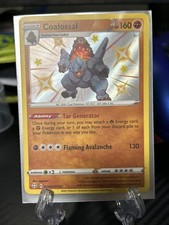 shiny coalossal pokemon card - SWSH054 Holo Rare Promo Coalossal - Shining Fates: Shiny