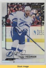 2017-18 O-Pee-Chee Platinum Rainbow Victor Hedman #35 READ hj3