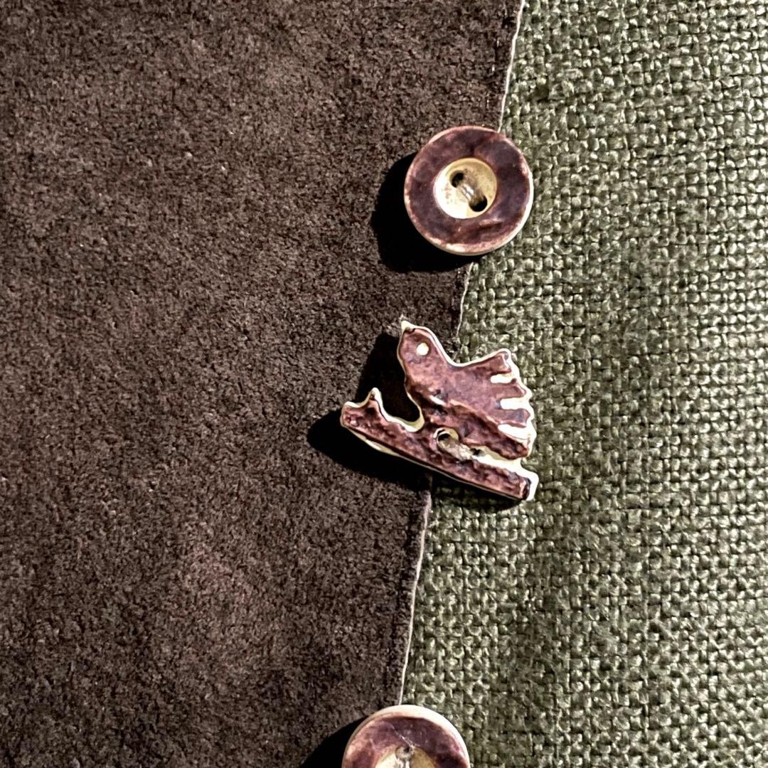 USED VINTAGE TYROLEAN PATCHWORK LINEN JACKET BY K… - image 7