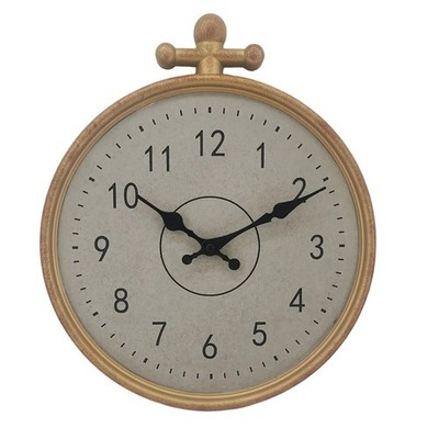 Wasserdichte runde Outdoor Uhr 12 Zoll Retro europ?ischer Stil Indoor Garten