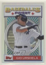 2020 Topps Finest Flashbacks Refractor Gio Urshela #163 4z8