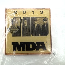 Harley Davidson 2013 110th Anniversary MDA Vest/Jacket/Hat Pin