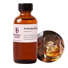 Kentucky Bourbon Fragrance Oil 2 oz  Warm Masculine Scent for Soap Making, C...