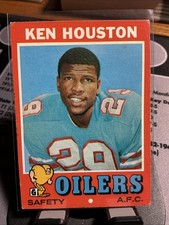 1971 Topps #113 Ken Houston RC Rookie EX Oilers