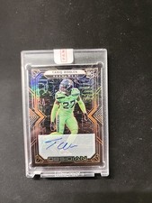 2022 Panini Obsidian Tariq Woolen Rookie Auto Electric Etch Orange /99 Sealed