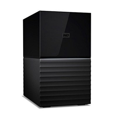 WD My Book Duo 16TB Desktop Raid External Hard Drive USB 3.0 WDBFBE0160JBK 16 GB