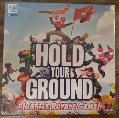 Buffalo Games - Hold Your Ground - Deck Building Action Game - Survival Space