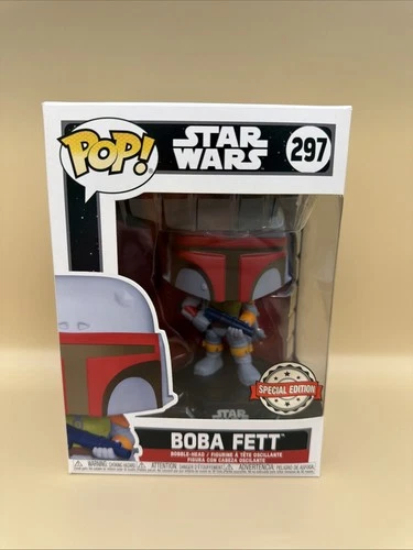 Funko Pop! Star Wars: Boba Fett #297 (Special Edition) w/Protector