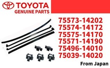 Toyota Genuine Crip Set Supra Jza70 Mk3 86-92 Rear Back Glass Outside Molding Toyota Genuine Crip Set Supra Jza70 Mk3 86-92 Rear Back Glass Outside Molding