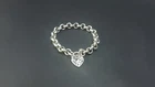 Fabulous Stylish Sterling Silver Medium Belcher Rolo Link Chain Bracelet 18.8g