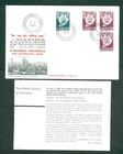 Sweden. 1968 FDC. Cachet. World Councils Of Churches, Uppsala.. Sc#3/787-788.