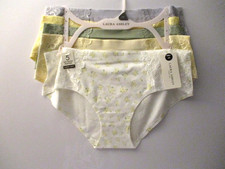 Laura Ashley Women's panties with lace 5 Pair size Medium style LS3284