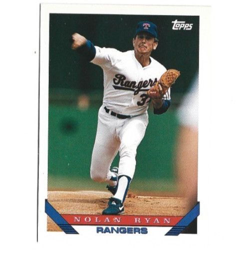 Nolan Ryan 1993 Topps #700 Texas Rangers
