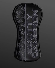 Scotty Cameron Titleist British Open Scotty Crown Leather Black Driver Headcover