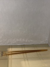 Vintage 10.5 Boye Knitting Needles 1 Set Read Goldtone
