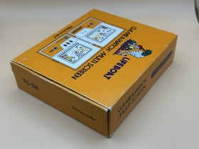 Nintendo Game & Watch LIFE BOAT TC-58 1983 Near Mint in Box