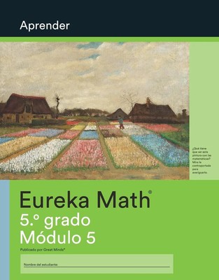Great Minds | Spanish - Eureka Math Grade 5 Learn Workbook 3 (Module 5) | Buch
