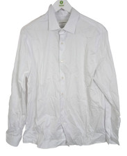 Autograph Men's Cotton Rich Shirt SIZE XL White Long Sleeve RRP  45 NEW F2