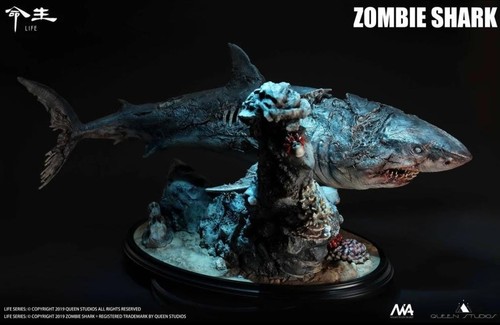 Queen Studios Zombie Shark 1/10 Scale Statue - Picture 7 of 12