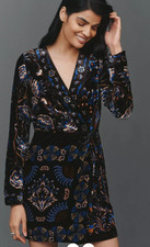 NWT Farm Rio Arabesque Wrap Mini Dress Size Small