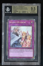 Solemn Warning RA02-EN078 1st Ed 25th Secret Rare BGS 9.5 Gem Mint Yu-Gi-Oh!