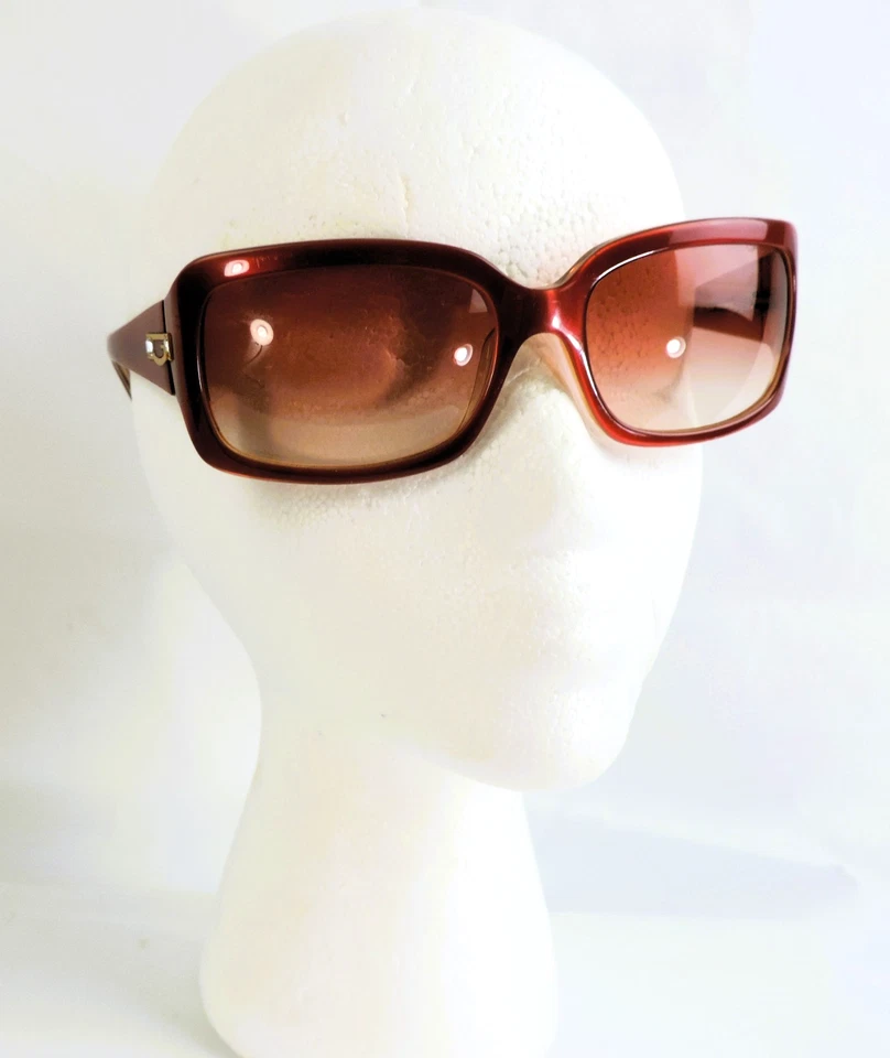 Gafas de sol GUESS para mujer Y2K 100 % protección UV degradado marrón lentes estuche incl. Foto 4 de 4