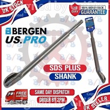 US PRO SDS+ PLUS GOUGING CHISEL HALF ROUND HAMMER DRILL DRILLING TILE MASONRY