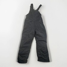 All in Motion Snow Bib Youth M 8-10 Black Waterproof Wind Resistant