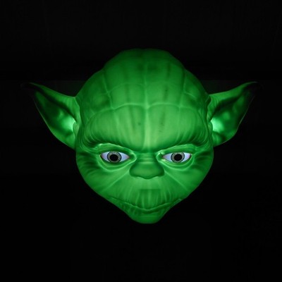 Star Wars Yoda Deco Light FX 2015 LED Raum-/Wandleuchte funktionstüchtig