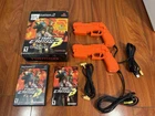 Time Crisis 3 GunCon2 + 2 Guns PlayStation 2 PS2 Big Box Set Namco - Bundle Set