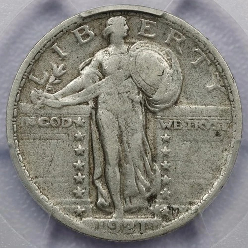 1921 Standing Liberty Quarter — photo from another recent sale