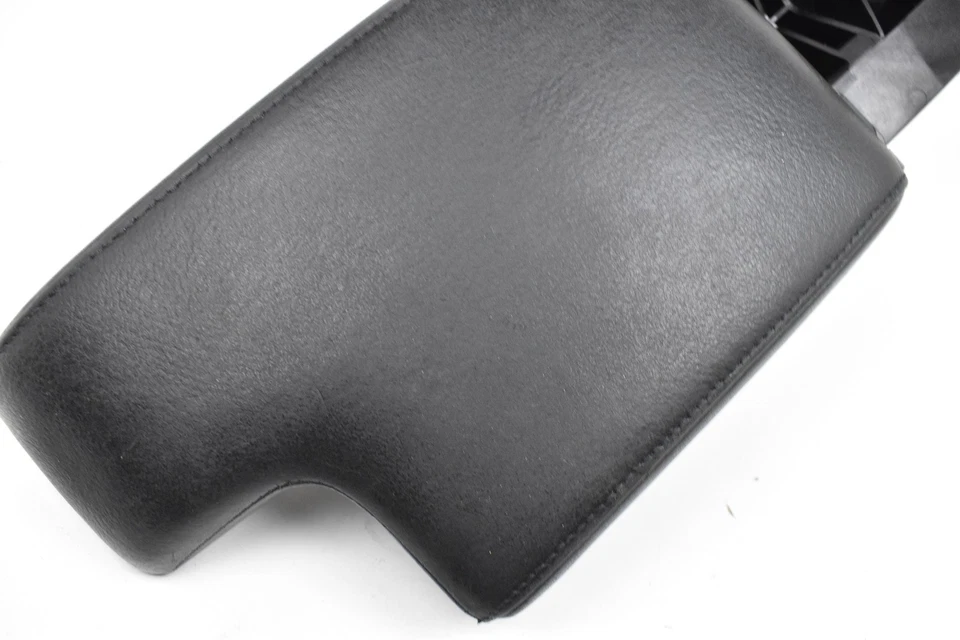 BMW 325i 2001-2005 consola central cuero negro reposabrazos tapa cubierta OEM Foto 4 de 4