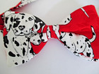 Vtg Nicole Miller 3 Pc Cummerbund Bow Tie Pocket Square Dalmatians Dogs 1992 EUC — photo 3