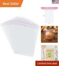 Self Sealing Cellophane Bags for Packaging Cookies and Treats
