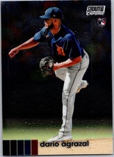 2020 Topps Stadium Club Chrome Dario Agrazal #65 (RC) Tigers