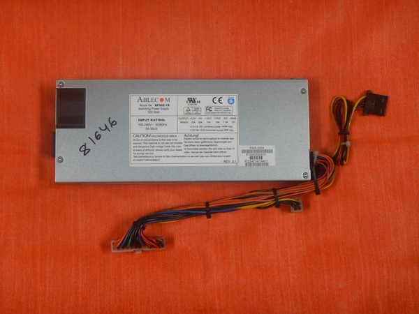 Server Supermicro Power Supply 300W Ablecom SP302-1S ATX20 4-Pin Molex SFX Slim