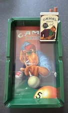 1992 Joe Cool Camel Lights Pool Table Ashtray New And Floyd Striker Match VG