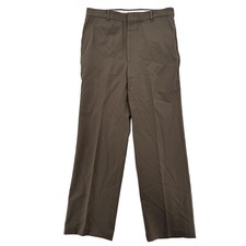 Vintage Sears Sportswear Pants Mens 34x32 Brown Flexslax Perma Prest 70s 80s