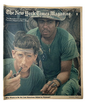 The New York Times Magazine September 19, 1971 Vietnam War Cover VG