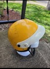 Vintage Fire Fighting Rescue Helmet — photo 3