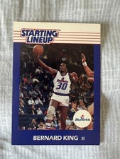 1988 Kenner Starting Lineup Cards Bernard King HOF 0f4i