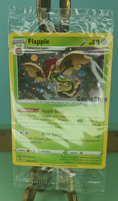 gamestop pokemon cards drop Pokemon Flapple 022/192 Gamestop Exclusive Battle Card Promo Holo New  Sealed