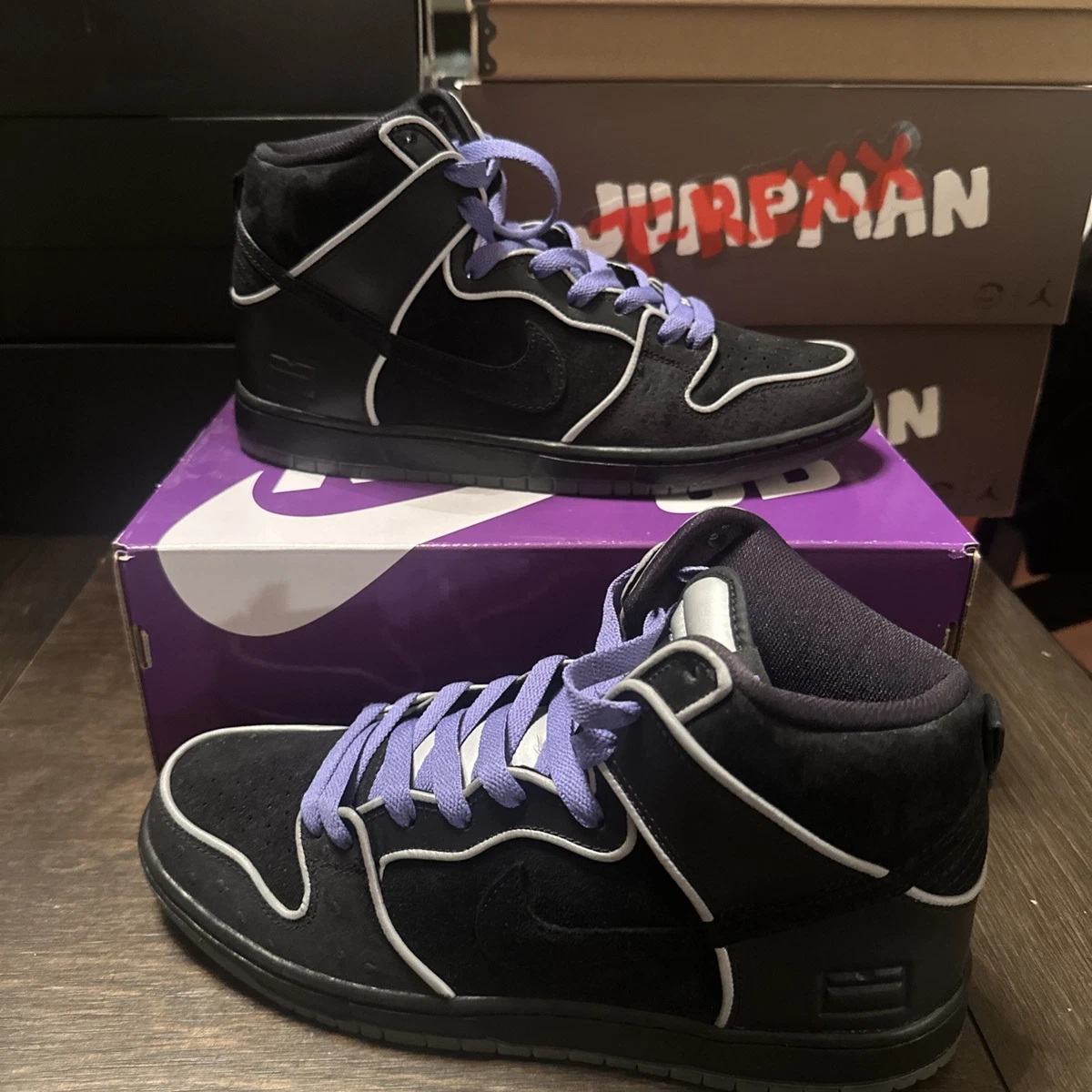 Nike SB Dunk High Purple Box | eBay